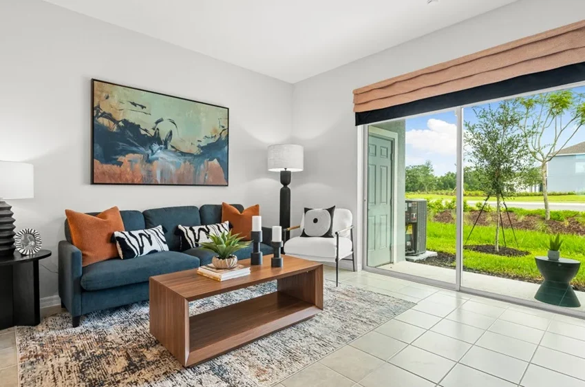 Ivy Model - The Towns at Firethorn-17 living