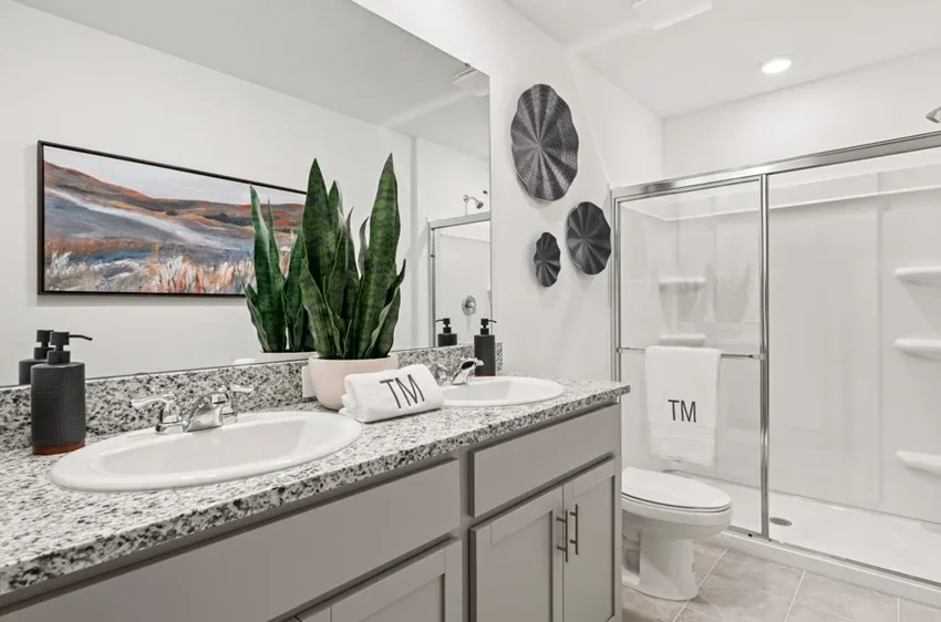 Ivy Model - The Towns at Firethorn-32 bathroom