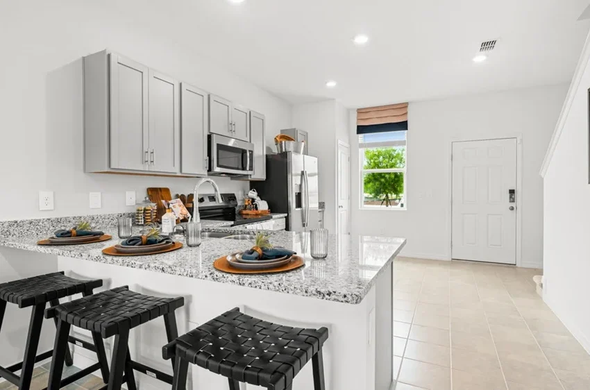Ivy Model - The Towns at Firethorn-7 kitchen