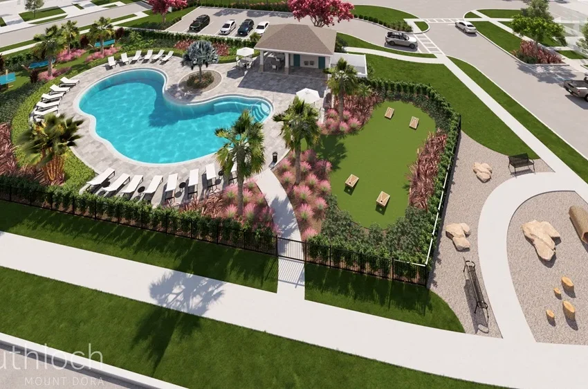 SOUTHLOCH AMENITY_BIRDS EYE_WHITE TOWNHOMES-2025_05_20